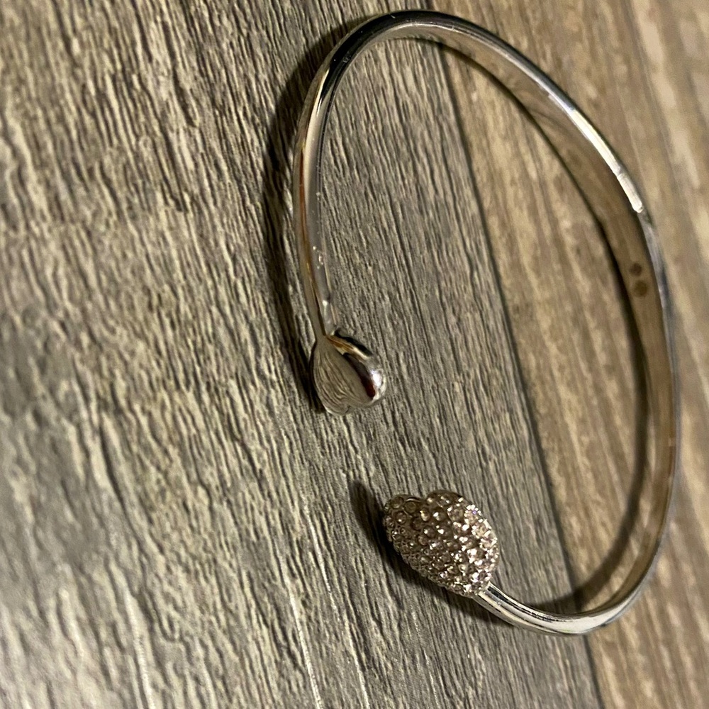 Sterling Silver bracelet with diamonds